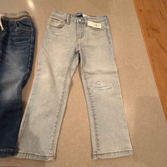 3 Pairs Girl's Cat & Jack and Old Navy 3T 3 Years Jeans/Jeggings (1 NWT/ 2NWOT) - Picture 4 of 10
